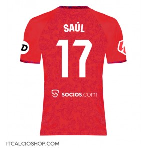 Sevilla Saul Niguez #17 Seconda Maglia 2024-25 Manica Corta